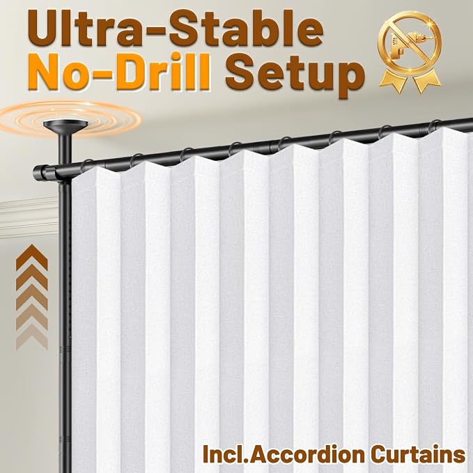 AJAZZ Privacy Curtains for Room Divider - Image 3