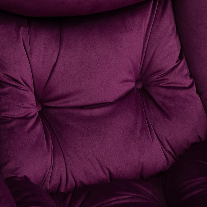HollyHOME Lazy Chair with Armrest and Side Pocket, Comfy Accent Lounge Chair - Image 7