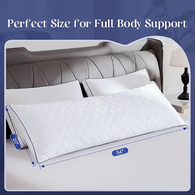 DOWNSTORIA Memory Foam Body Pillow - Image 2