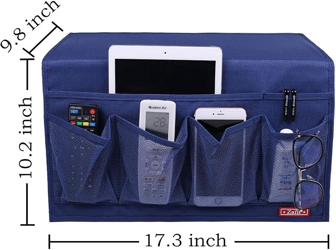 Zafit 6 Pockets Bedside Storage Organizer, Table cabinet Storage Organizer - Image 2