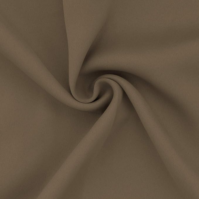 Easy-Going Thermal Grommet Blackout Curtains, 2 Panels 52x96 in, Natural | - Image 6