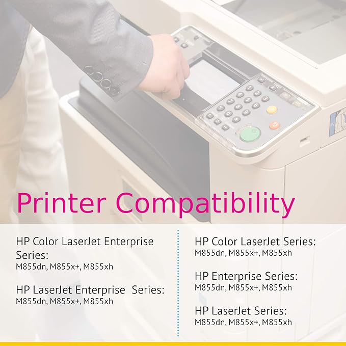 CS Replacement Toner Cartridge Compatible with HP 826A CF310A Black M855dn M855x+ M855xh