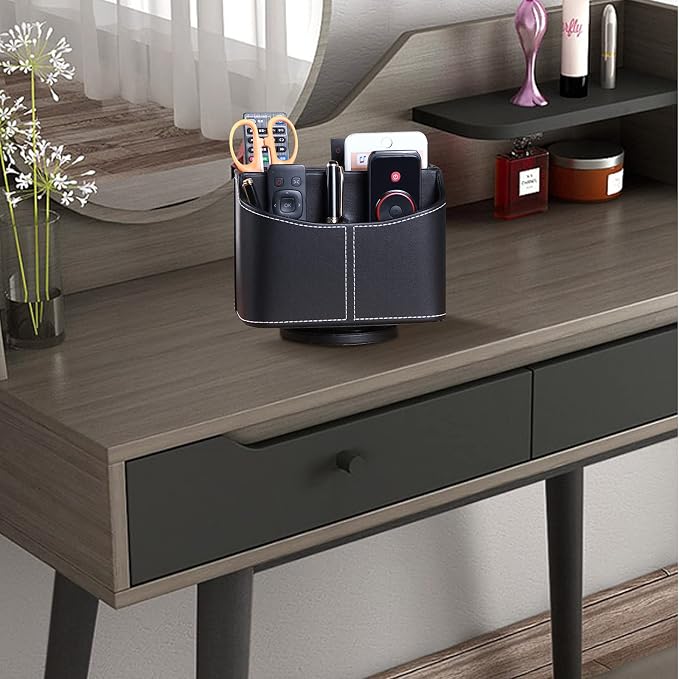 360° Rotatable Remote Control Holder, TV Remote Caddy - Image 7