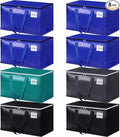 StorageRight Moving Bags, Moving Boxes, 93L 8-Pack Sotrage Bags, 4 Colors | by StorageRight