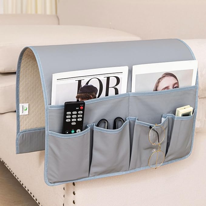 HAOMAIJIA Sofa Armrest Organizer, Remote Control Holder by HAOMAIJIA