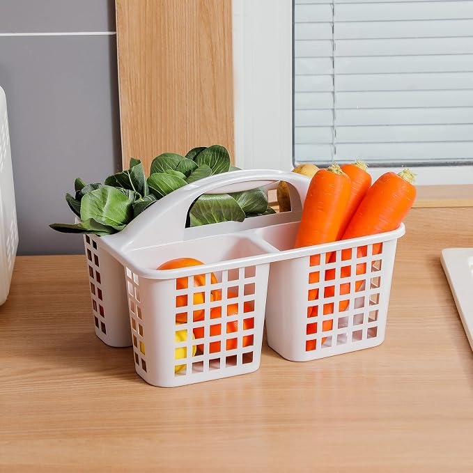 Portable Shower Caddy Basket Plastic Storage Basket - Image 3