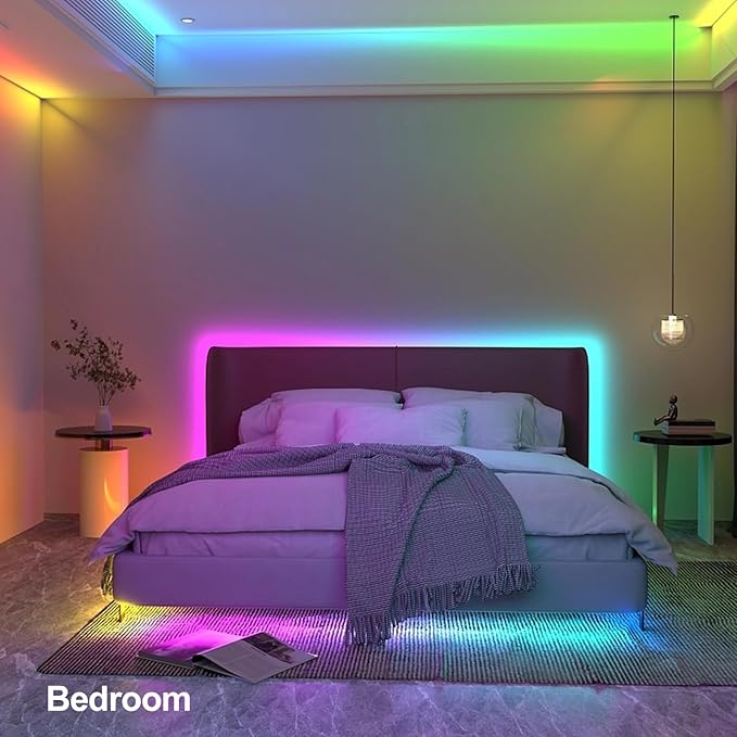 RGBZONE 4-PIN LED Controller, 44-Keys IR Wireless Remote Control, DC 5V/12V/24V RGB LED Light Strip Controller for SMD 3528 5050 5630 RGB LED Strips