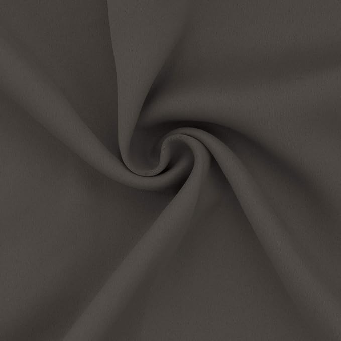 Easy-Going Thermal Grommet Blackout Curtains, 2 Panels 52x84 in, Taupe | - Image 6