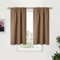 BGment Taupe Blackout Curtains 40 Inches Length by BGment