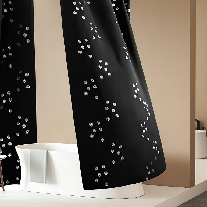 Deconovo Blackout Curtains, Energy Saving Curtains, 2 Panels, - Image 4
