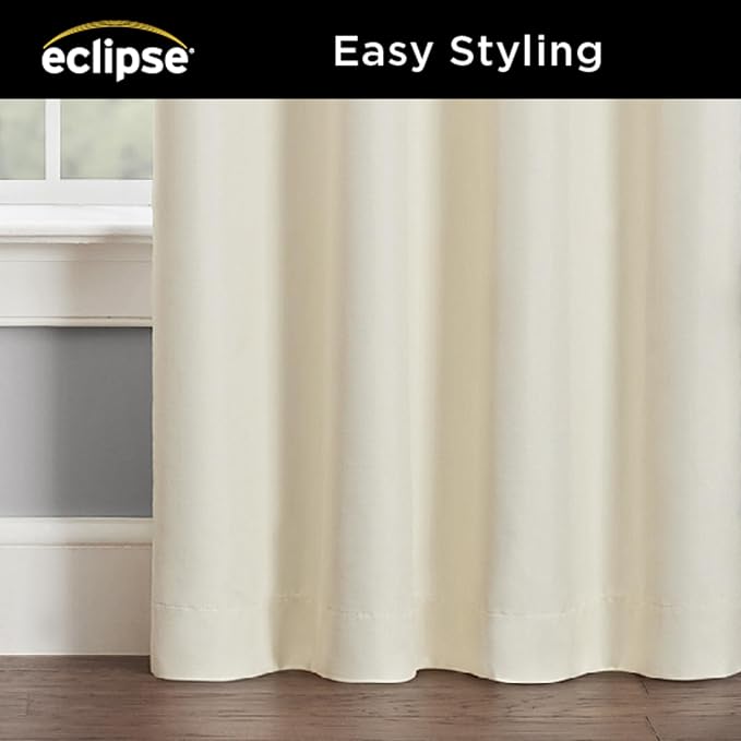 Eclipse Extra Wide Grommet Curtain, Kendall Sliding Patio Door Curtain Panel - Image 5
