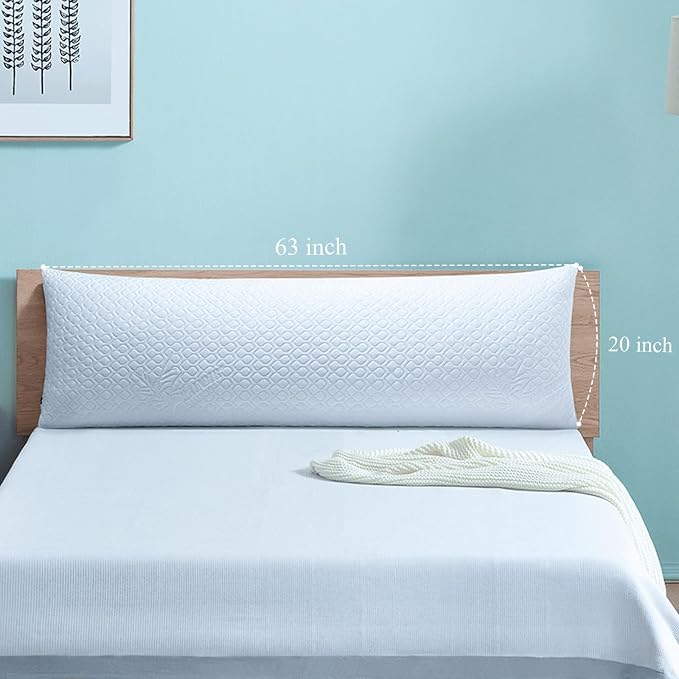 Extra Long Body Pillow Memory Foam 160x50cm – Body Pillows - Image 4