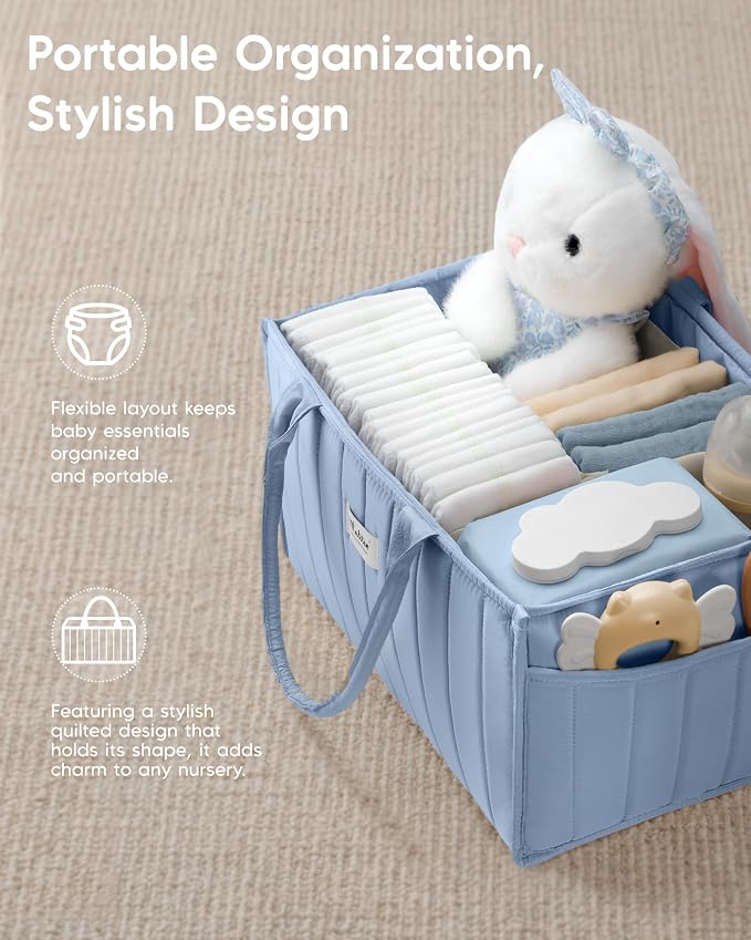 Maliton Baby Diaper Caddy Organizer - Image 5