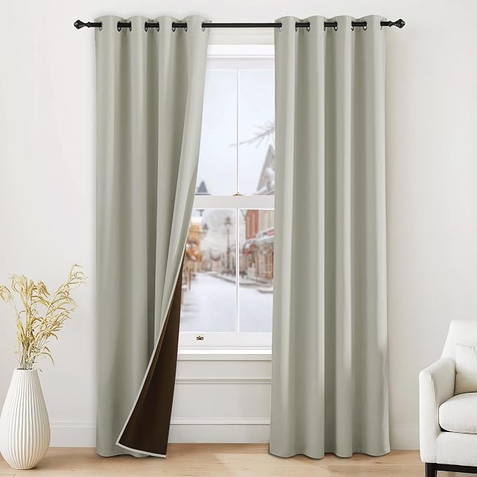 NICETOWN Grommet Blackout Curtains by NICETOWN