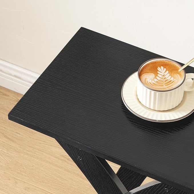 HOOBRO End Table Living Room Set of 2, Narrow Side Table - Image 8