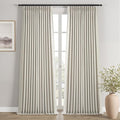 Topfinel 96 Inches Long Pinch Pleated 100% Blackout Curtains, Thermal Insulated by Topfinel