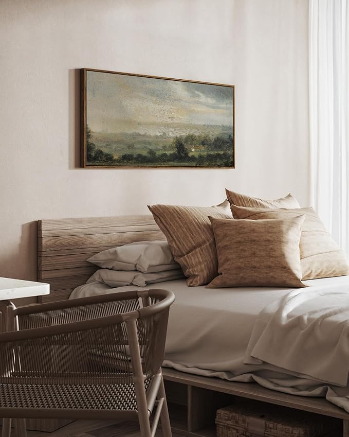 InSimSea Extra Large Framed Vintage Wall Art, Living Room Country Farmhouse - Image 3
