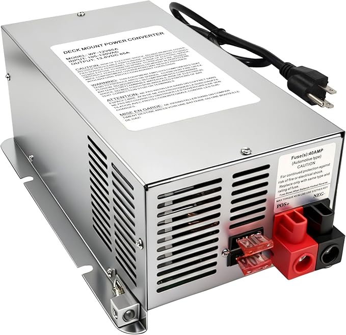 𝐔𝐩𝐠𝐫𝐚𝐝𝐞 WF-9865 65 Amp Power Converter, Rv Power Converter, WF-9865-AD, Replace for RV Trailer Camper 9800 Series, WF-9865-AD, 65 Amp Power Converter for Rv, 5 Years Warranty