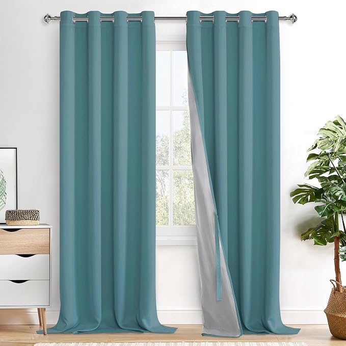 XWZO 100% Blackout Curtains by XWZO