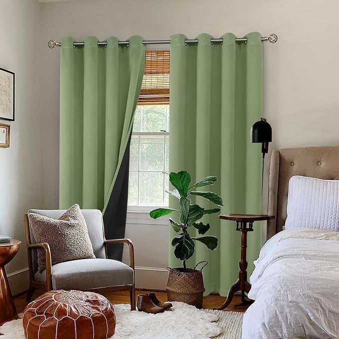 BGment Thermal Insulated 100% Blackout Curtains - Image 2