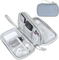 FYY Electronic Organizer, Travel Tech Pouch Bag, Cable Organizer Light Grey | by FYY