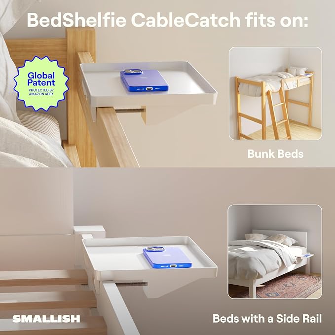 BedShelfie Bedside Shelf for Dorm Room - Image 4