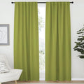 NICETOWN Green Curtains Blackout Drape Panels by NICETOWN