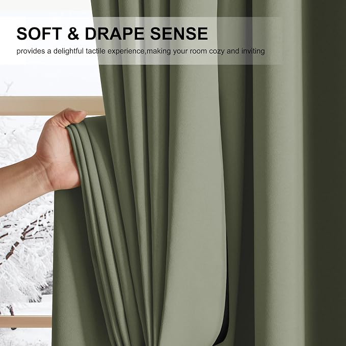 NICETOWN Grommet Blackout Curtains - Image 7