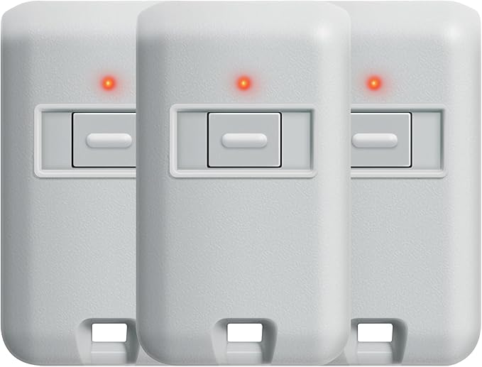 3 X Multi-Code 3089 3060 MultiCode 308911 Linear MCS308911, 10 Dip Switch Gate Opener Remote 300MHZ, Multi Code Garage Door Opener【10-Year-Warranty】