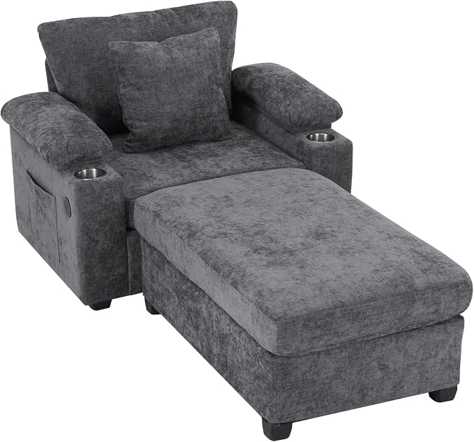 GRAINELL 58" Oversized Chair - Image 8