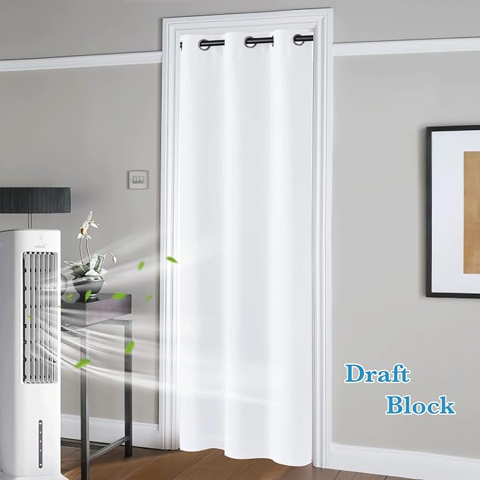 RYB HOME Blackout Curtains for Bedroom Closet Living Room Nursery Dining | - Image 2