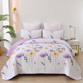Dinjoy Twin Quilt Set, 2 Pieces Cute Bedding Set | Soft Microfiber, Spring by DINJOY