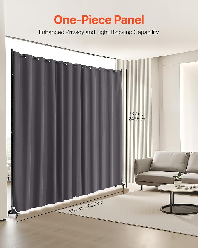 VEVOR Room Divider, Portable Panel Room Divider - Image 2