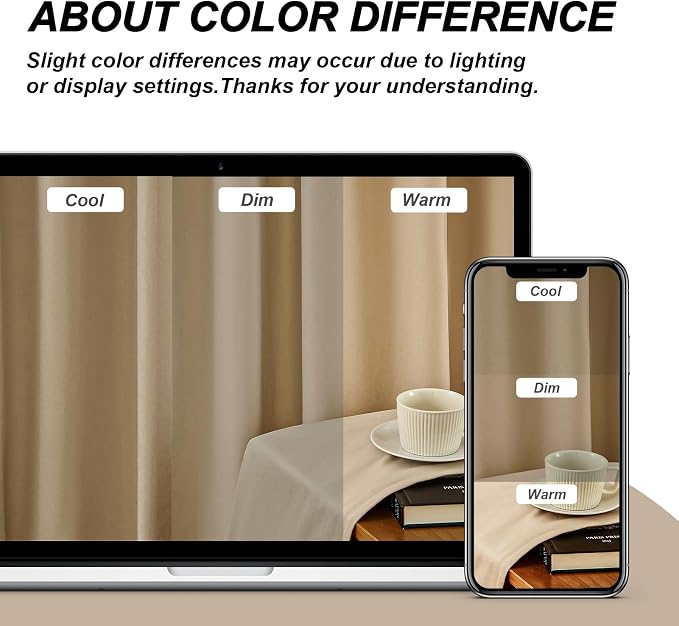 102 Inch Long Camel Custom Velvet Curtains - Image 7