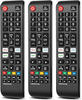 (Pack of 3) Replacement for Samsung TV Remote Control, Universal Compatible with All Samsung LCD LED HDTV 3D Smart TVs