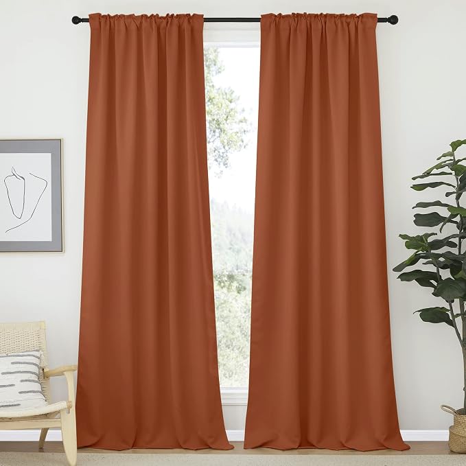 NICETOWN Bedroom Blackout Curtain Panels - Image 2
