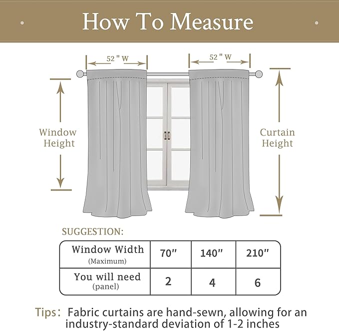 LAMIT Beige Velvet Panels for Living Room 84 Inches Long, Elegant Thermal Insulated Curtains Back Tab and Rod Pocket Drapes for Classical Bedroom, 2 Panels, 52 x 84 Inch