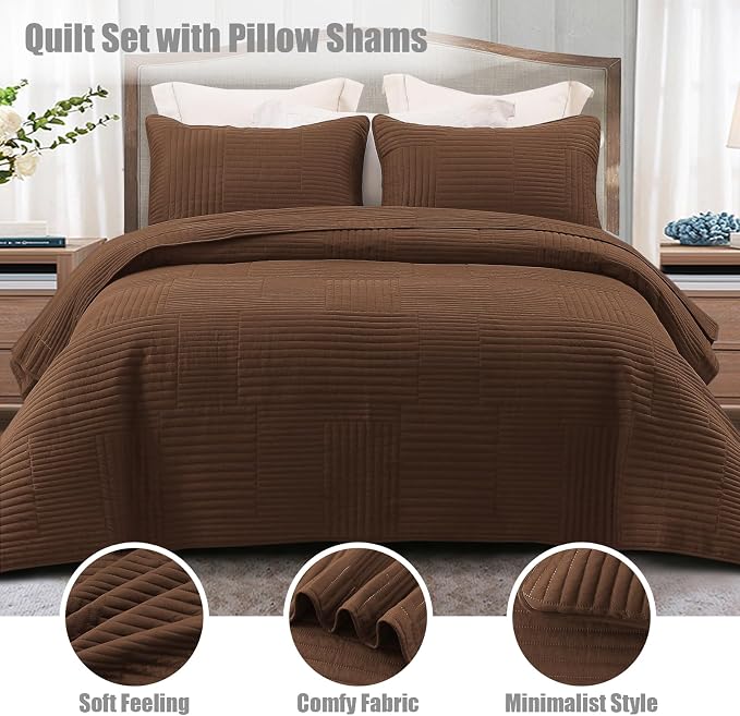 Whale Flotilla Ultra Soft Cal King Quilt Bedding Set, Lightweight - Image 2