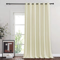 NICETOWN Blackout Sliding Glass Door Curtain, Thermal Insulated Grommet Room by NICETOWN
