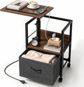 Faesun Swivel Lift Top Nightstand by Faesun
