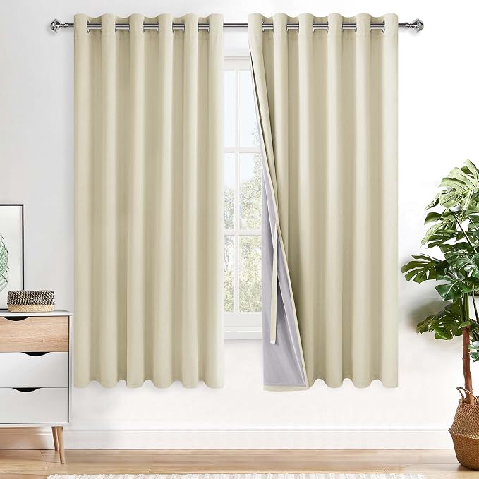 XWZO 100% Blackout Curtains by XWZO