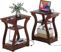FROMJBEST End Tables Living Room Set of 2 by FROMJBEST