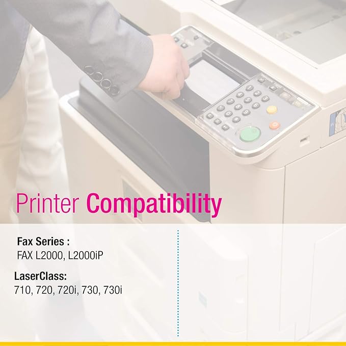 CS Compatible Toner Cartridge Replacement for Canon FX7 7621A001AA Black Fax Series FAX L2000 L2000iP LaserClass 710 720 720i 730 730i Toner Cartridge Black