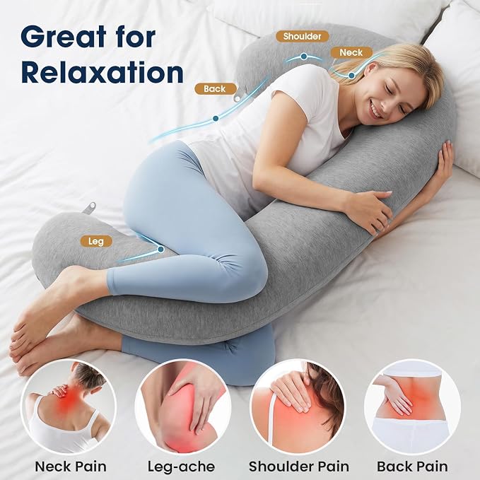 TranquilRelax C Shaped Body Pillow - Image 3