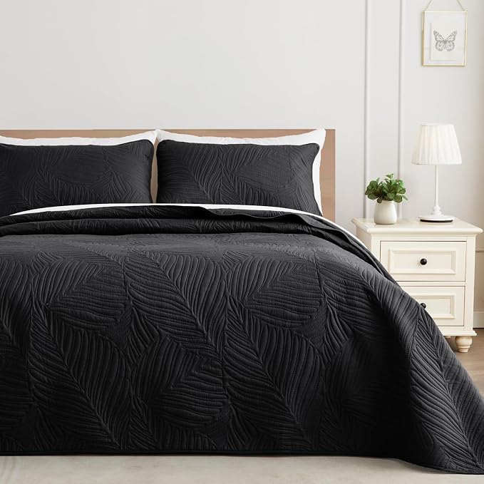 Exclusivo Mezcla 3-Piece Queen Quilt Bedding Set, Soft Microfiber Bedspread | by ExclusivoMezcla