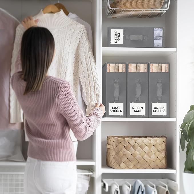 StorageTastic Bed Sheet Closet Organizers and Storage Under Bed Storage | - Image 7