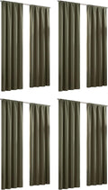 Eclipse Kendall Modern Blackout Thermal Rod Pocket Window Curtain by EclipseCurtains