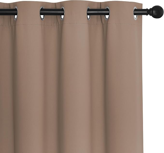 NICETOWN Bedroom Curtain Room Darkening Drapery 102 inches Length - Image 7