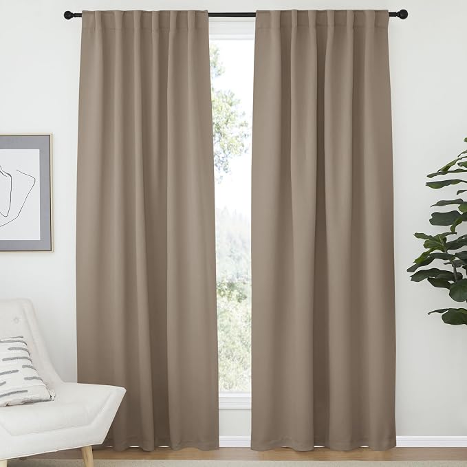 NICETOWN Blackout Curtain Panels Window Draperies by NICETOWN