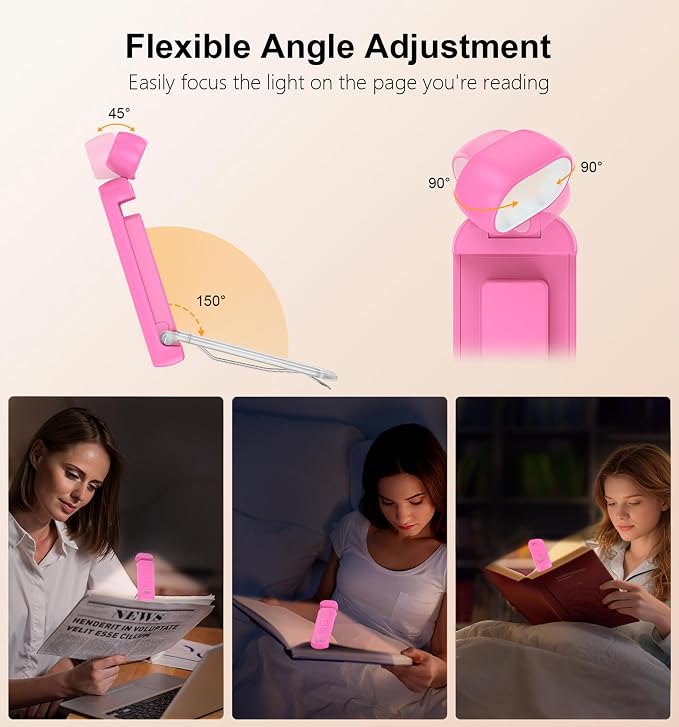 Gritin Reading Light, Rechargeable Book Light - Image 5